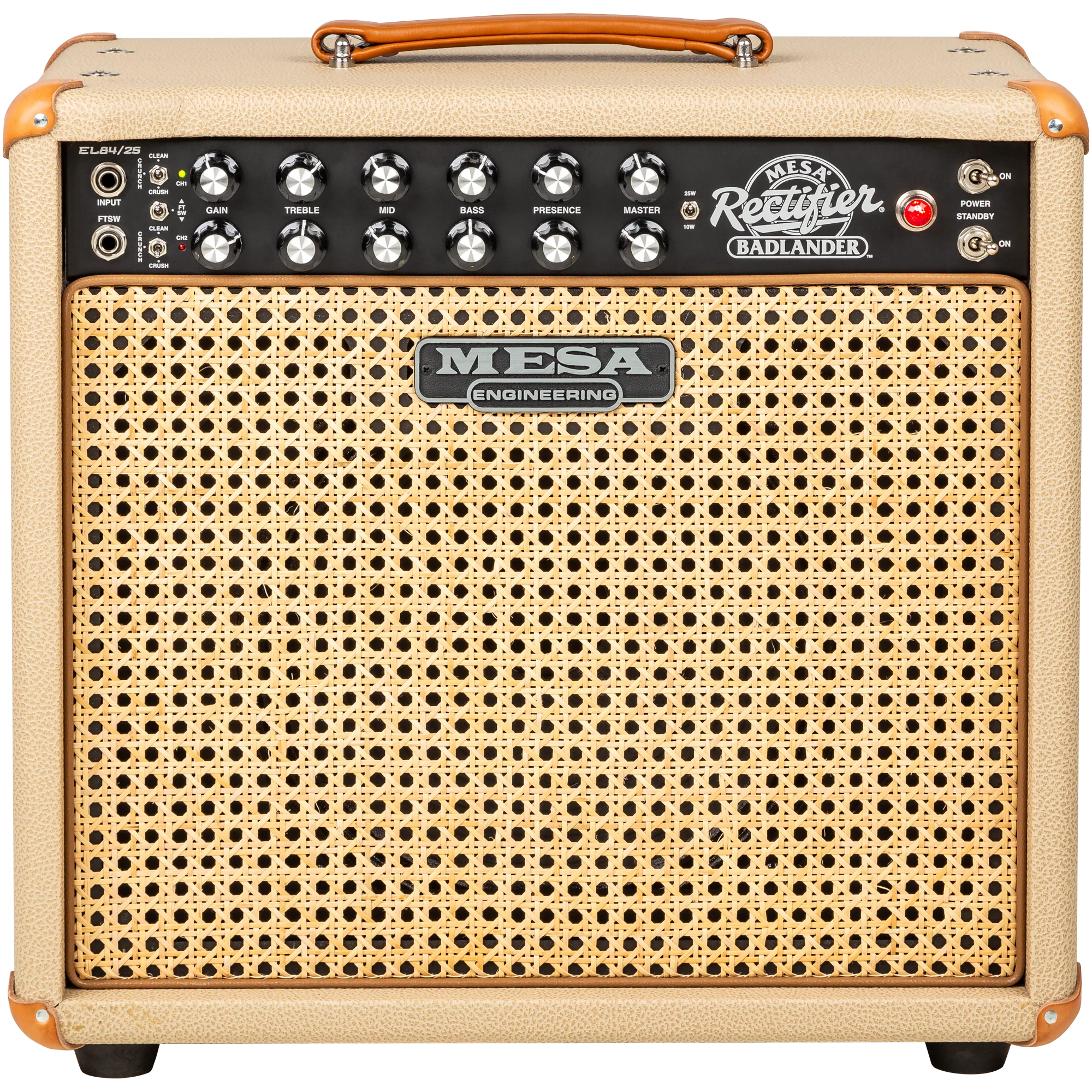 1.BD25.117D.V08.Gbjk_2000x2000-front.webp MESA/Boogie Custom Configured Badlander 25 1x12 Combo, British Tan Bronco