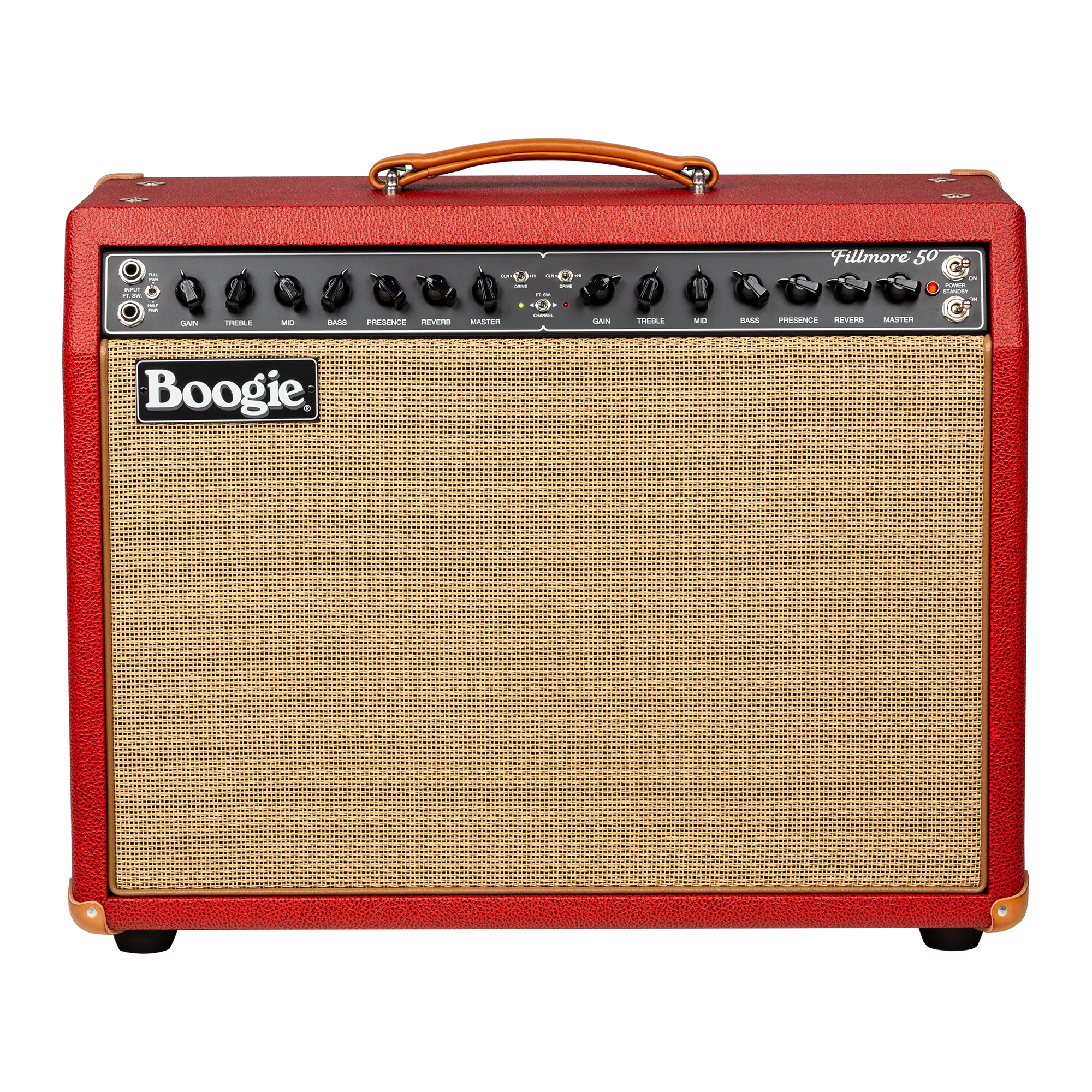 1.FL50.117D.V06.Gaef_1_Front.webp Mesa/Boogie Custom Configured Fillmore 50 1x12 Combo, British Garnet Bronco