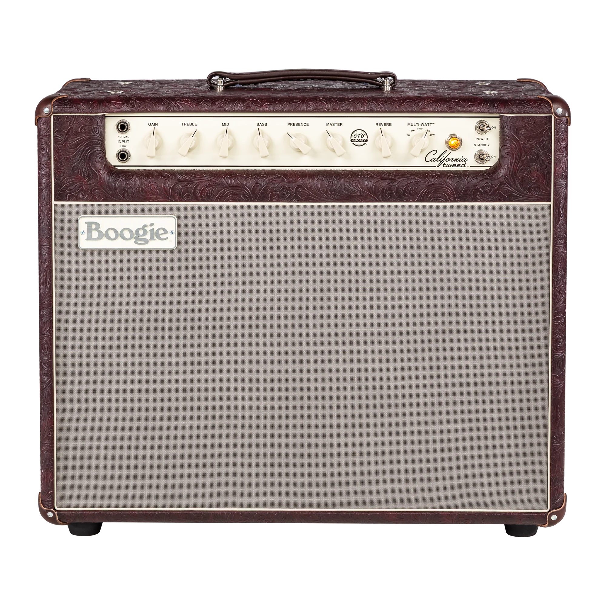 1.TW_.L30.L30.G14bmf_1_Front.webp Mesa/Boogie Custom Configured California Tweed 6V6 4:40 1x12 Combo, Wine Buggy Western