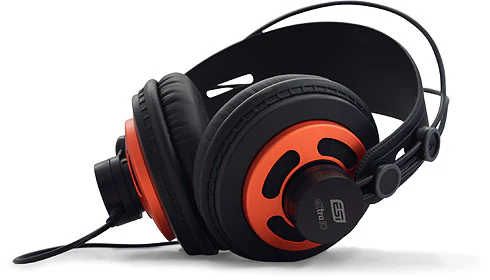 15_esi-extra10.webp ESI Audio eXtra 10 - High Quality Monitoring Headphones with dSONIQ Realphones Modeling Software - Black/Orange