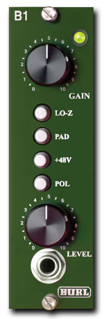 Burl Audio B1 Mic Pre 500-Series Preamp