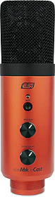 17_esi-cosMik_uCast.webp ESI Audio cosMik uCast - Professional USB Condenser Microphone - Black/Orange