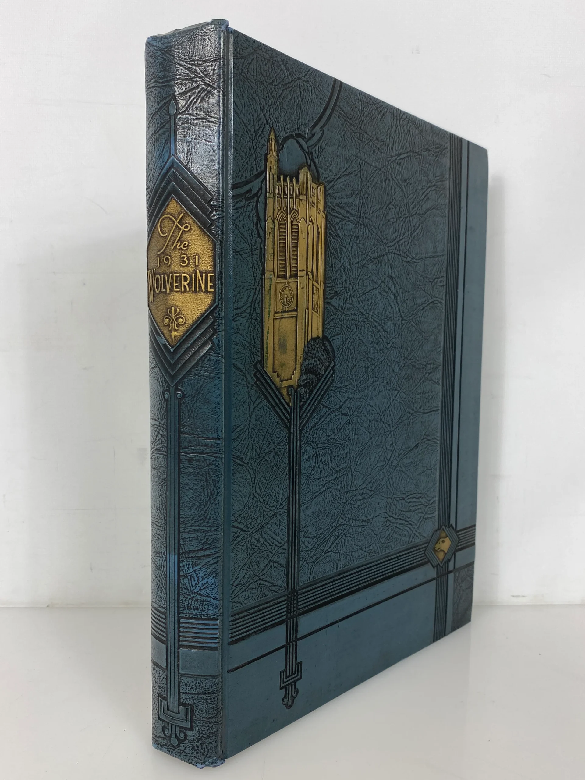 1931 Michigan State College "Wolverine" Yearbook HC