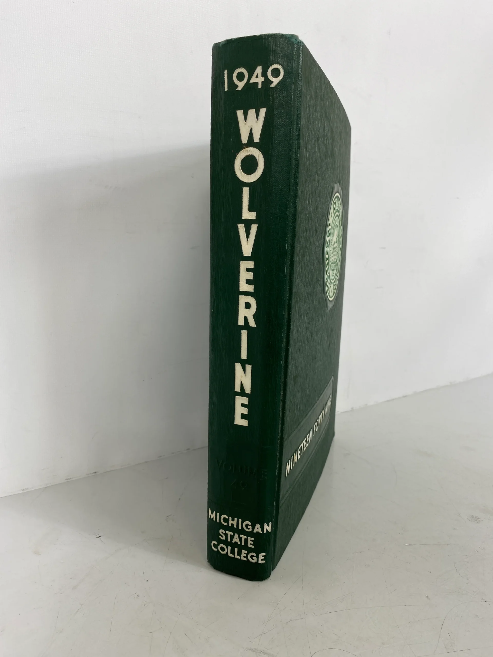 1949 Michigan State College "Wolverine" Yearbook HC
