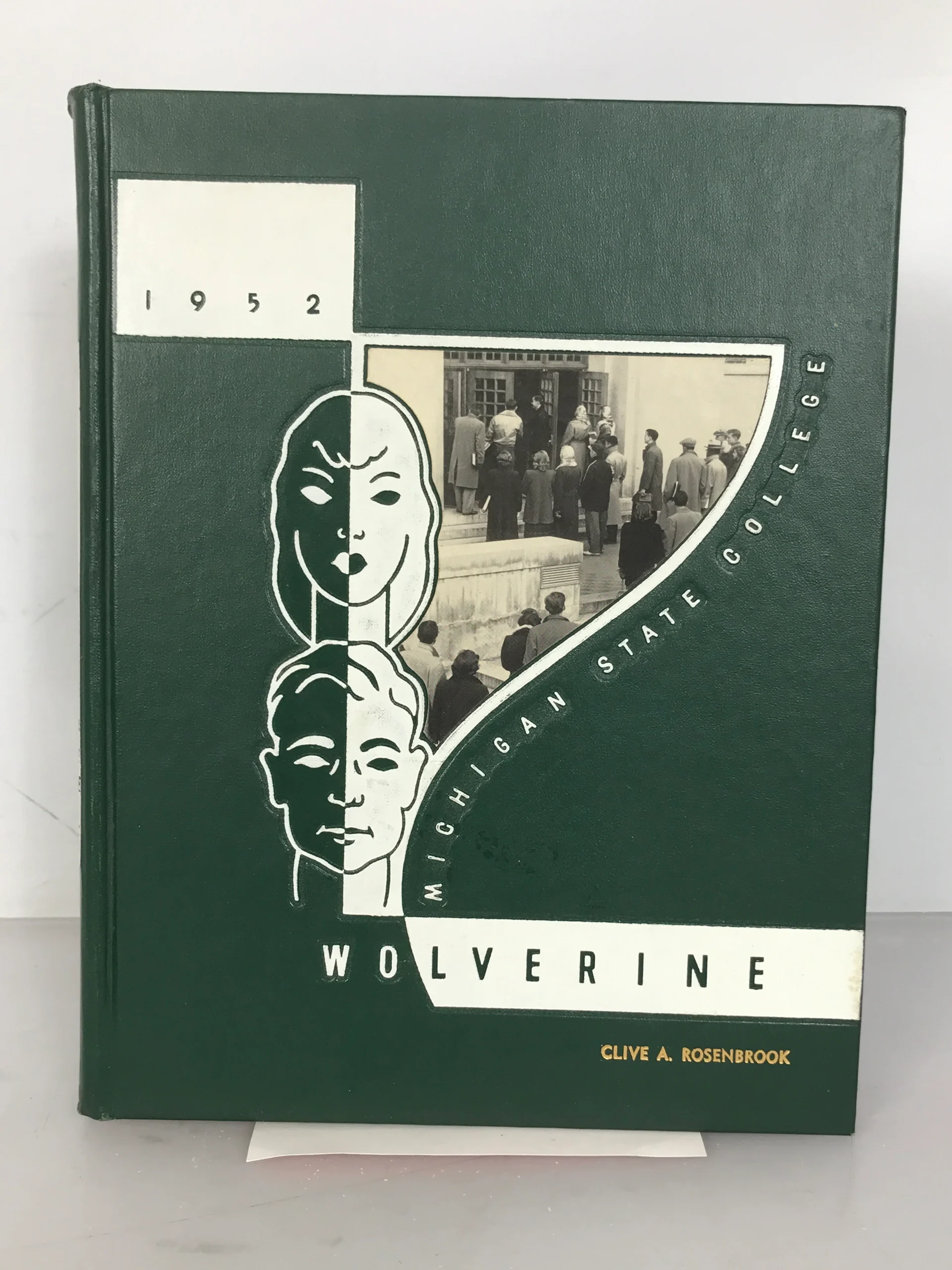 1952-michigan-state-college-yearbook-east-lansing-michigan-hc.webp 1952 Michigan State College Yearbook East Lansing Michigan HC