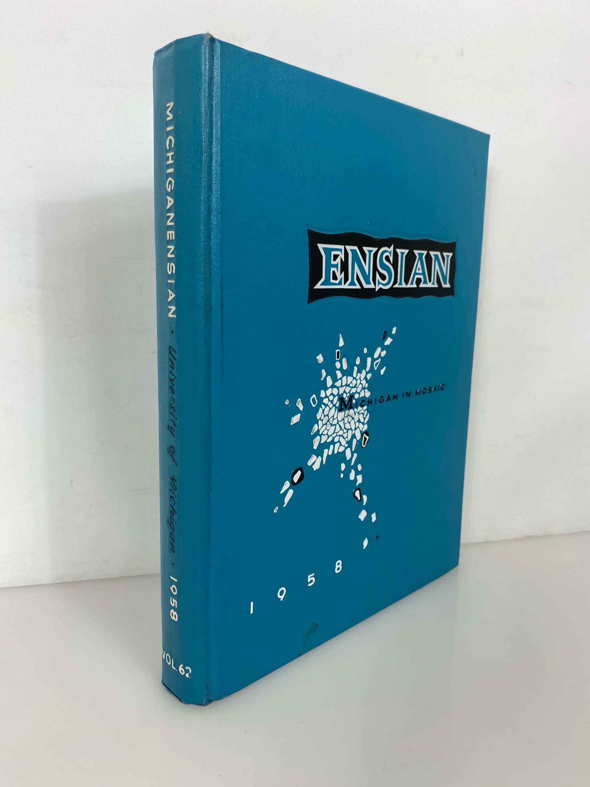 1958 University of Michigan Yearbook "Ensian" HC
