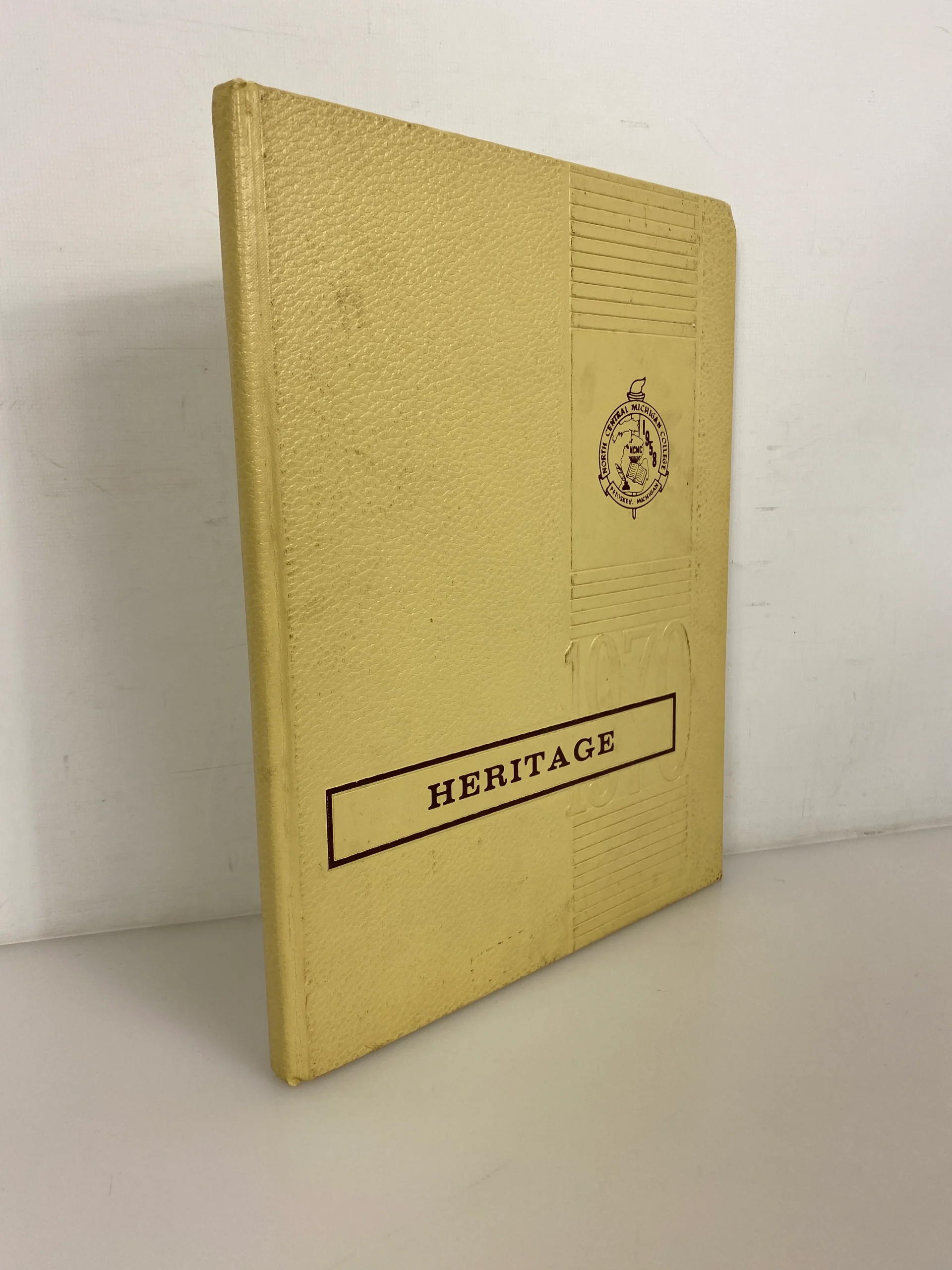 1970 North Central Michigan College Yearbook Petoskey HC