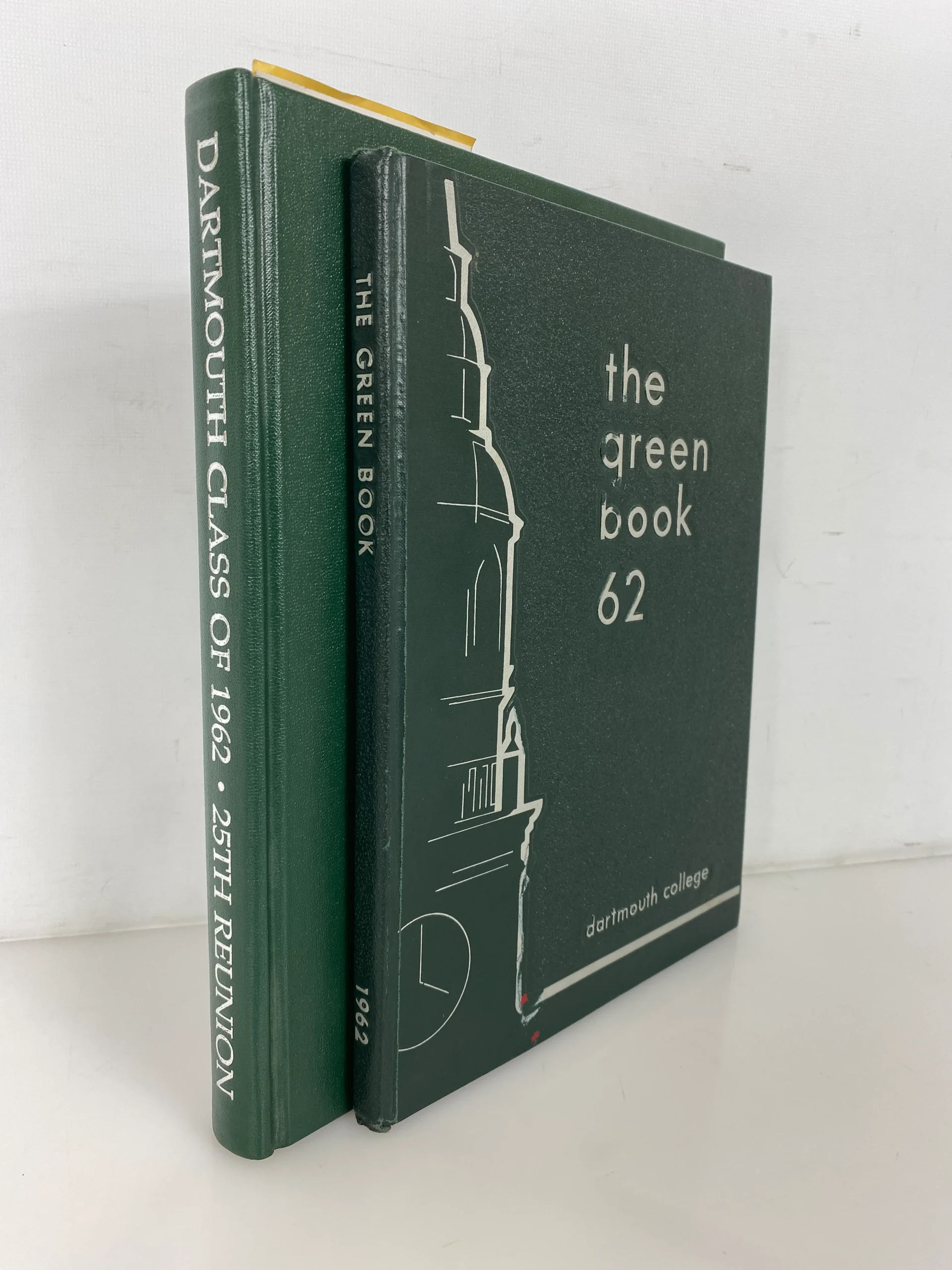 2 Vols: 1962 Dartmouth College Yearbook/25th Class Reunion Yearbook HC