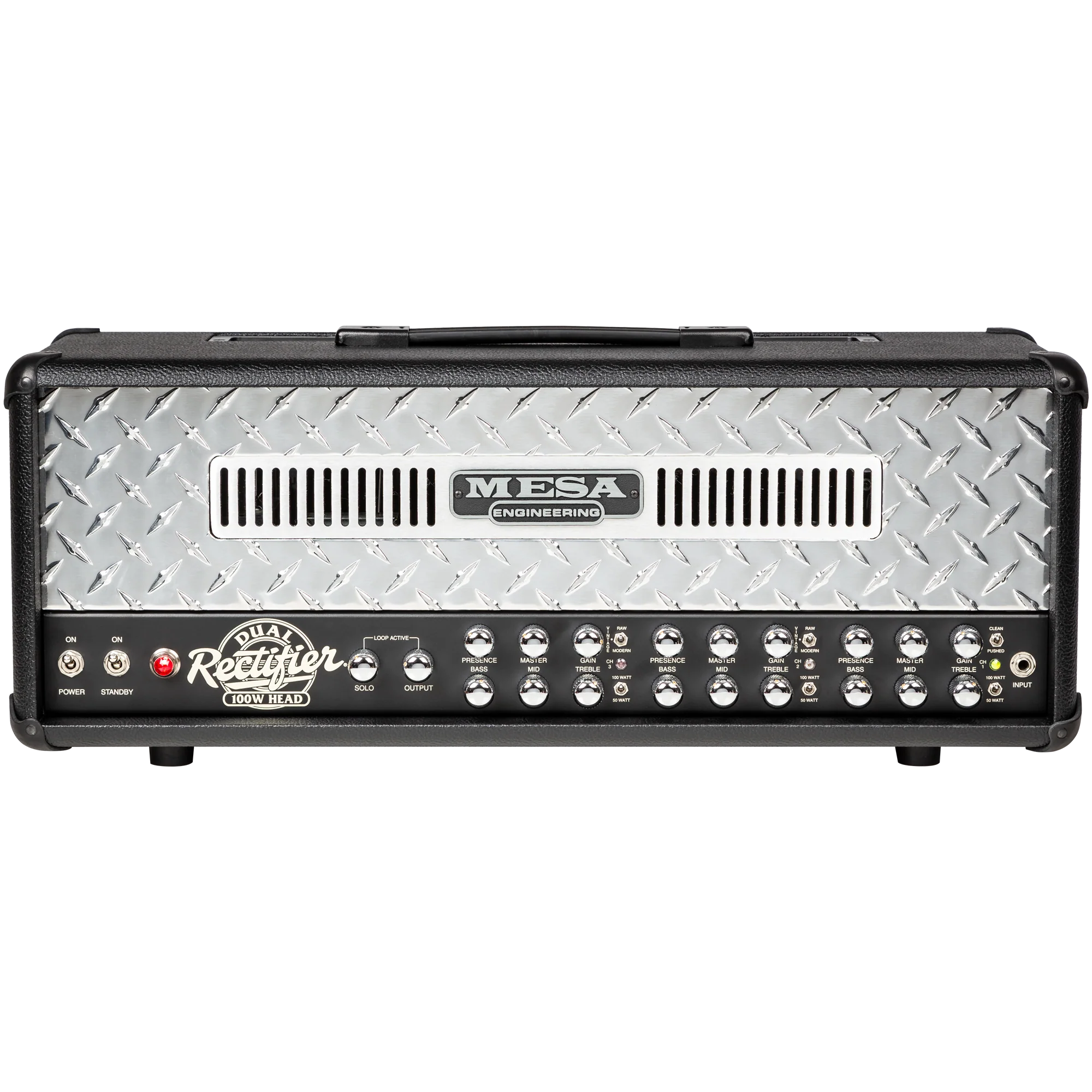 Mesa/Boogie Dual Rectifier Head, Black Bronco, EU