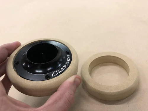 3"Mdf Tweeter rings (Pair)