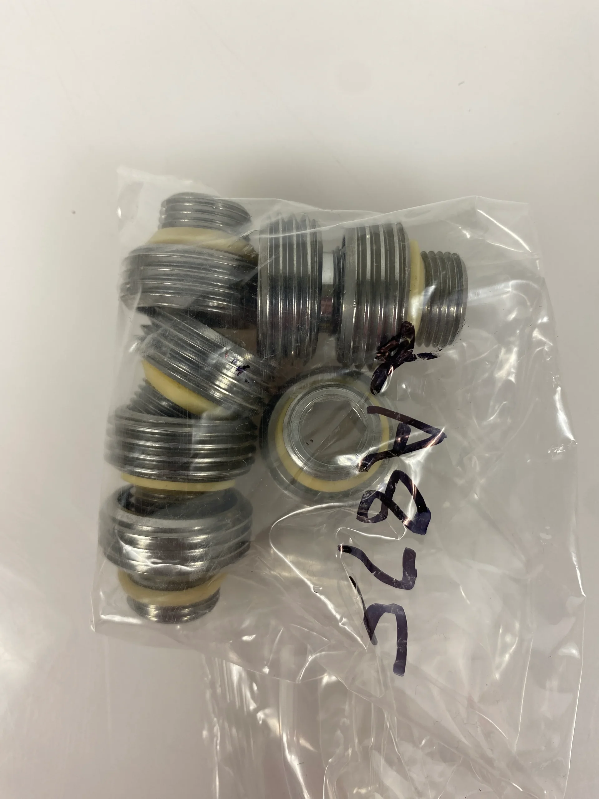 3/8" Lab Faucet to 3/4" Garden Hose Adapter Pack of 7