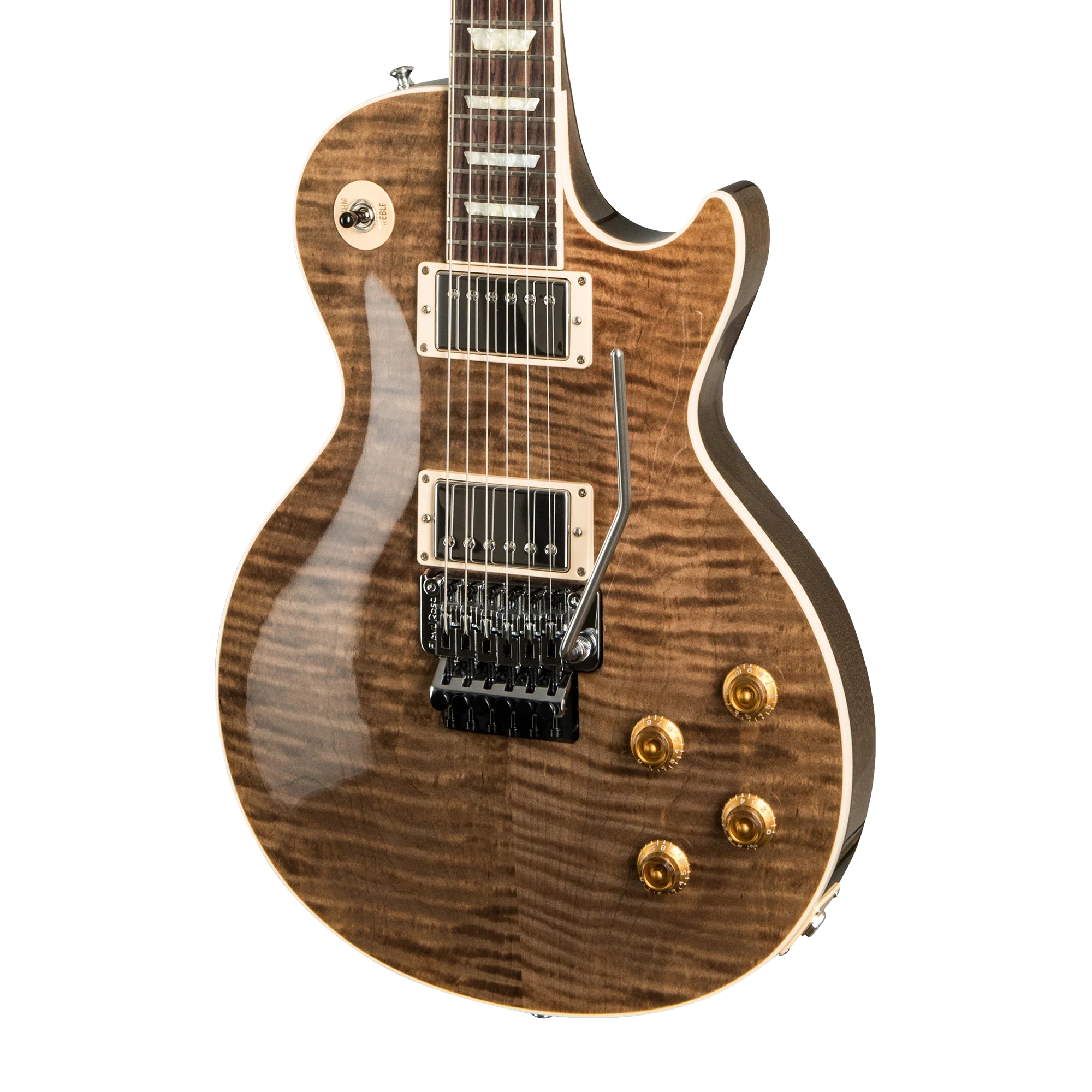 Gibson Custom Les Paul Axcess Standard Figured Floyd Rose Gloss, DC Rust
