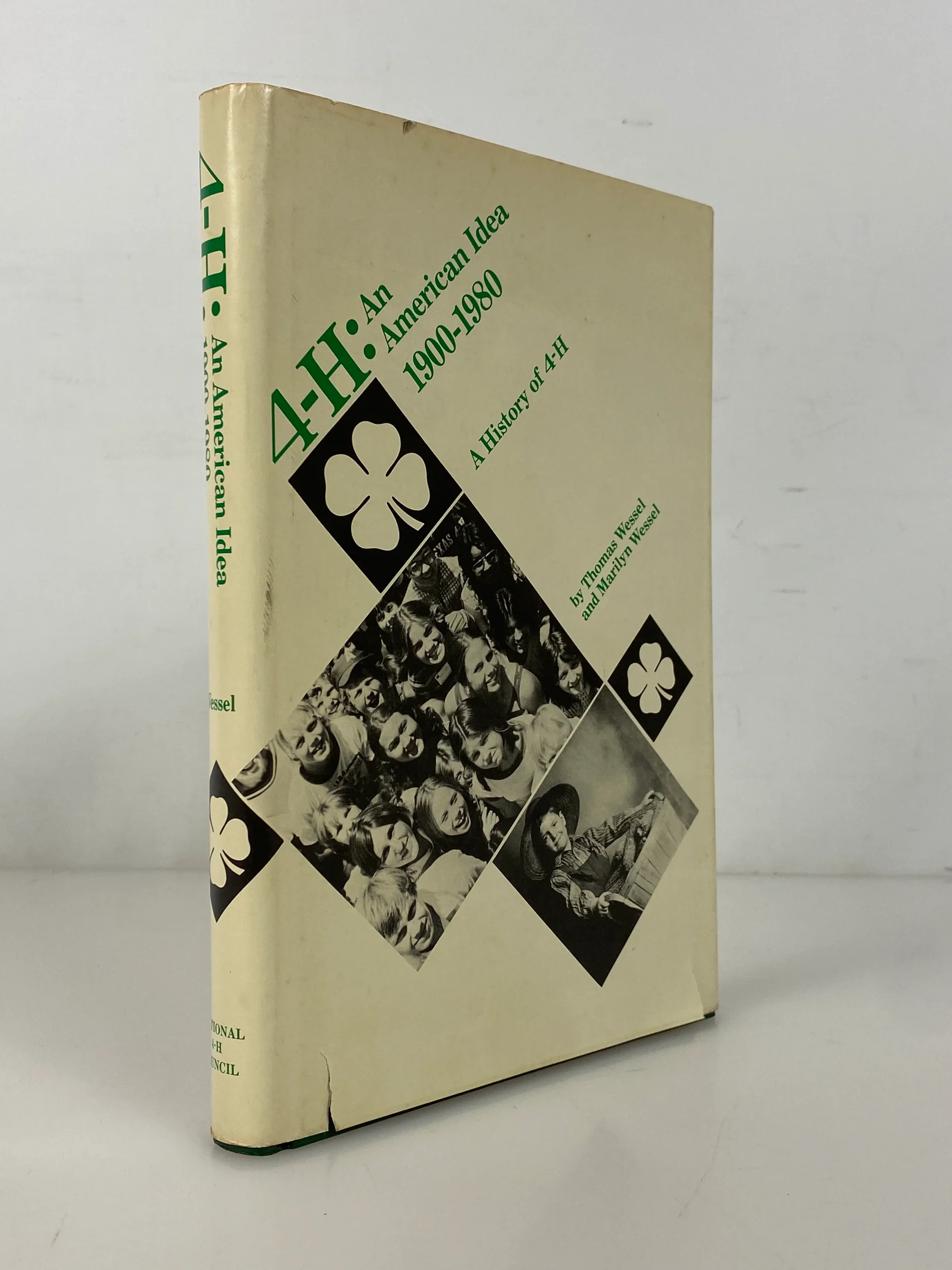 4-h-an-american-idea-1900-1980-by-wessel-1982-vintage-hc-dj.webp 4-H: An American Idea 1900-1980 by Wessel 1982 Vintage HC DJ