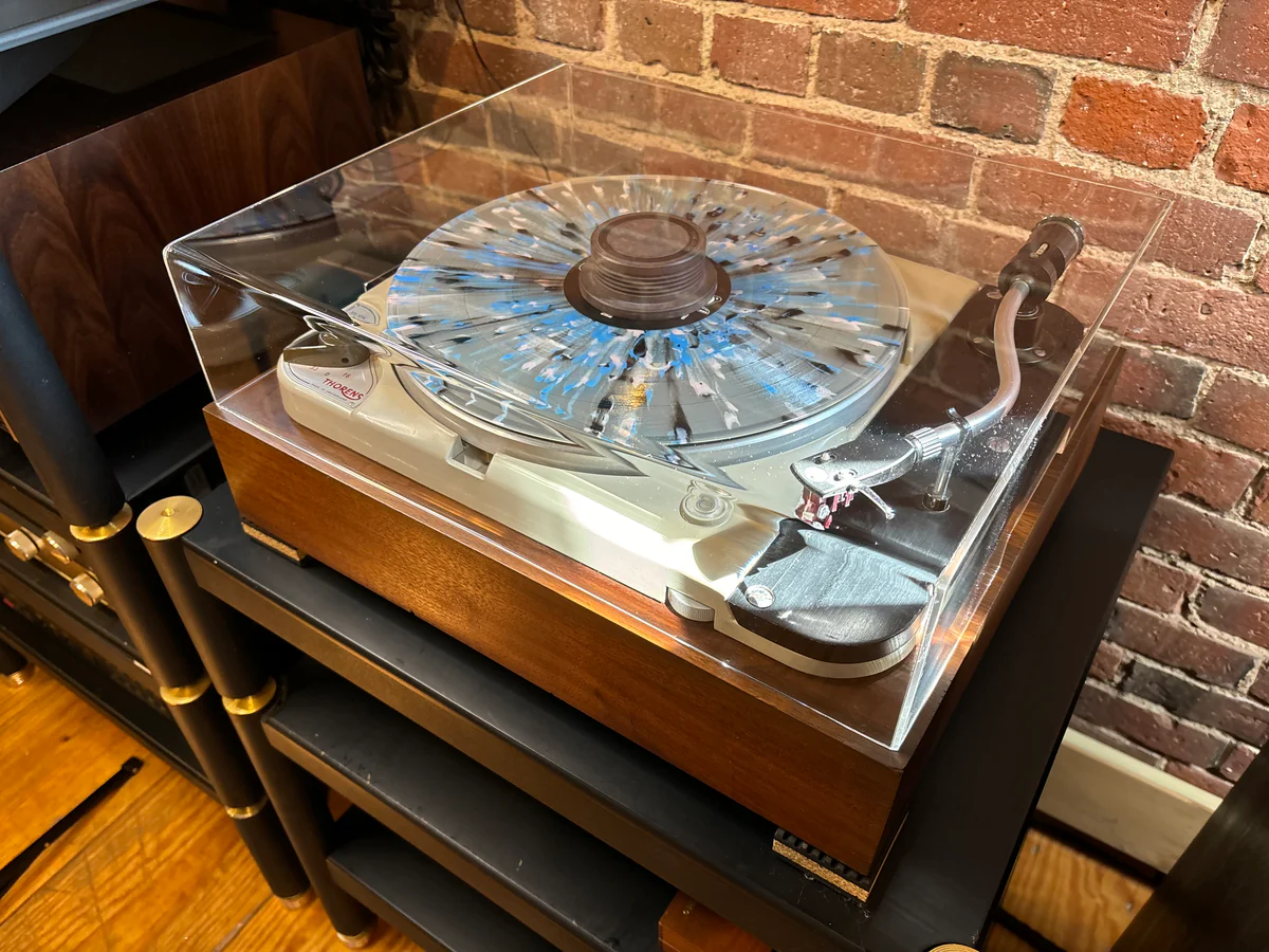 Incredible Thorens TD 124 - The OG of Audiophile Turntables w/Denon Cart & Ortofon RMG-212 Arm & Headshell - So Extra!!