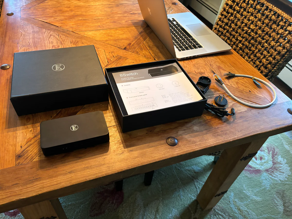 English Electric, 8Switch Audiophile Network Switch