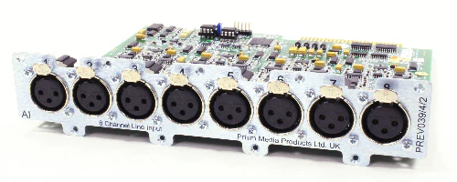Prism Sound 8C-AD Analog Line Input Module