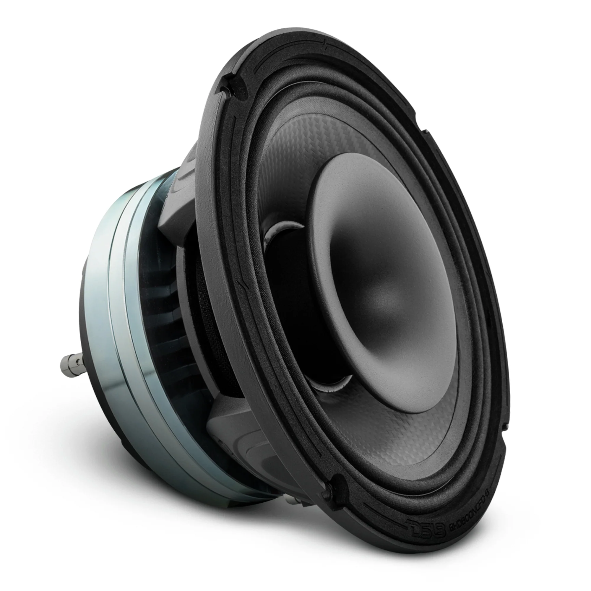 8" Neodymium Coaxial Hybrid Mid-Bass Water resistant Carbon Fiber Cone Loudspeaker with Built-in Driver400 Watts Rms 8-Ohm