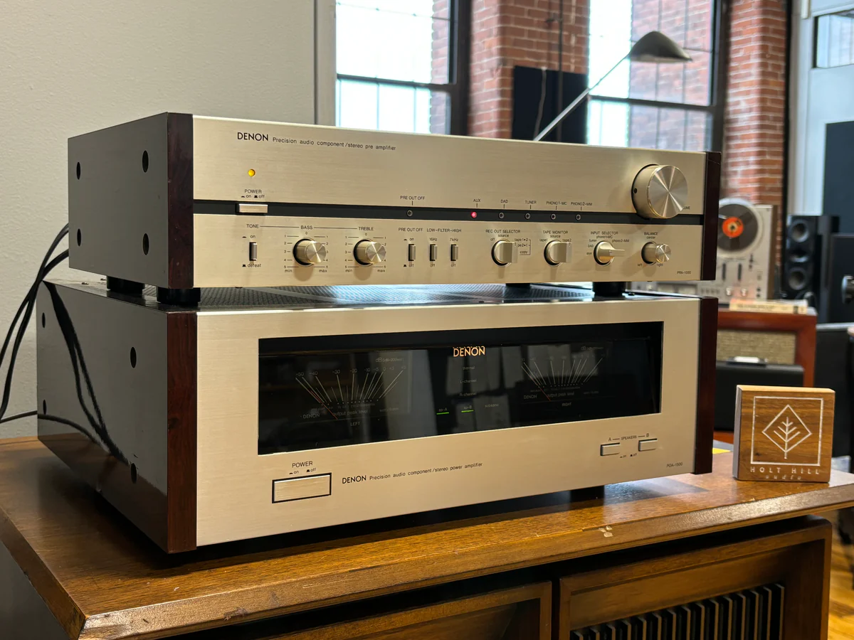 Denon POA-1500 & PRA-1000 Exceptional Package, Priced Separately