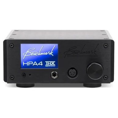 Benchmark-HPA4 Headphone Amplifier/Line Preamplifier (Black, no remote) **OPEN BOX**