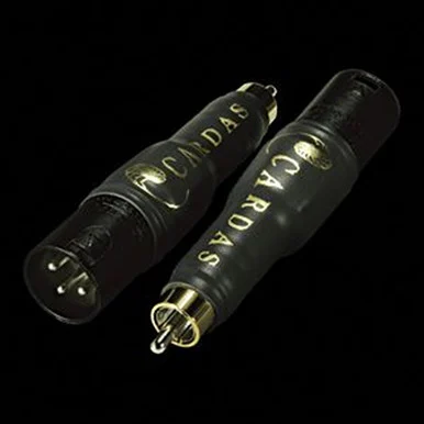 Cardas-Male RCA to Male XLR Adapters (Pair)
