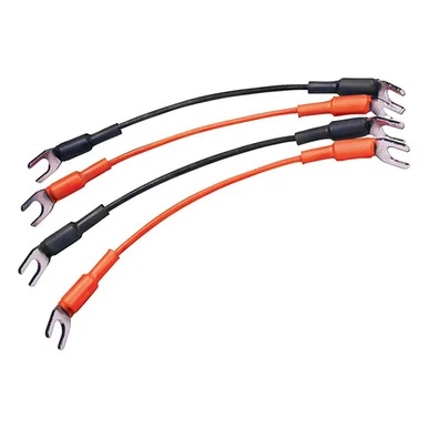 Cardas-Jumper Cables Rhodium Spades (11.5 awg, Set of 4)