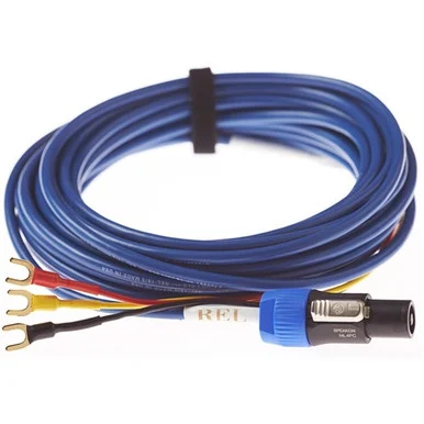 REL-BassLine Blue Subwoofer Cable