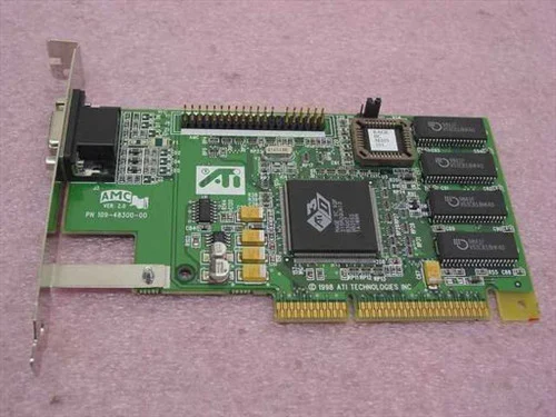 ATI Technologies 109-48300-00AGP Video Card