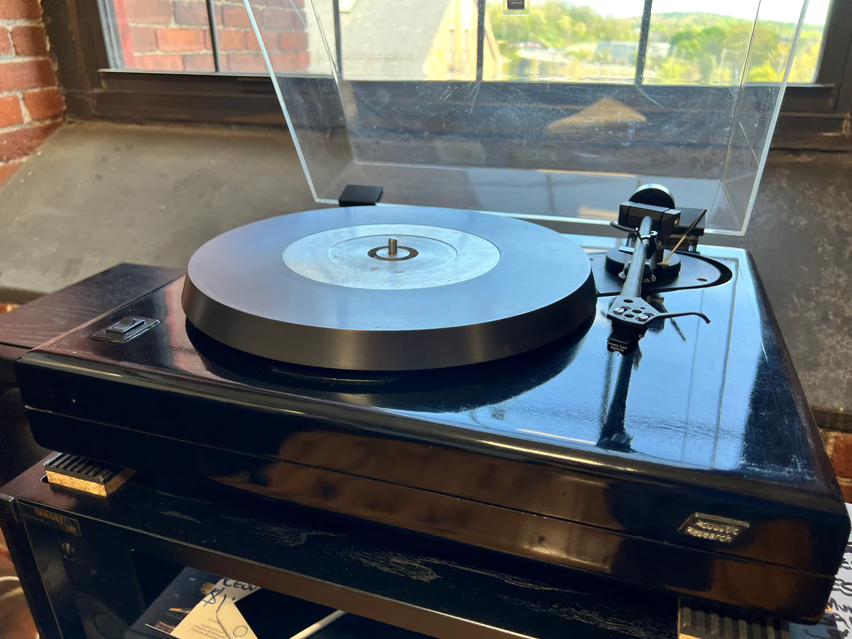 AcousticResearchARES-1VintageTurntable01_1200x1200.webp Acoustic Research ES-1 Turntable, New Music Hall Spirit Cart, Linn Basik+ Arm - SOLD
