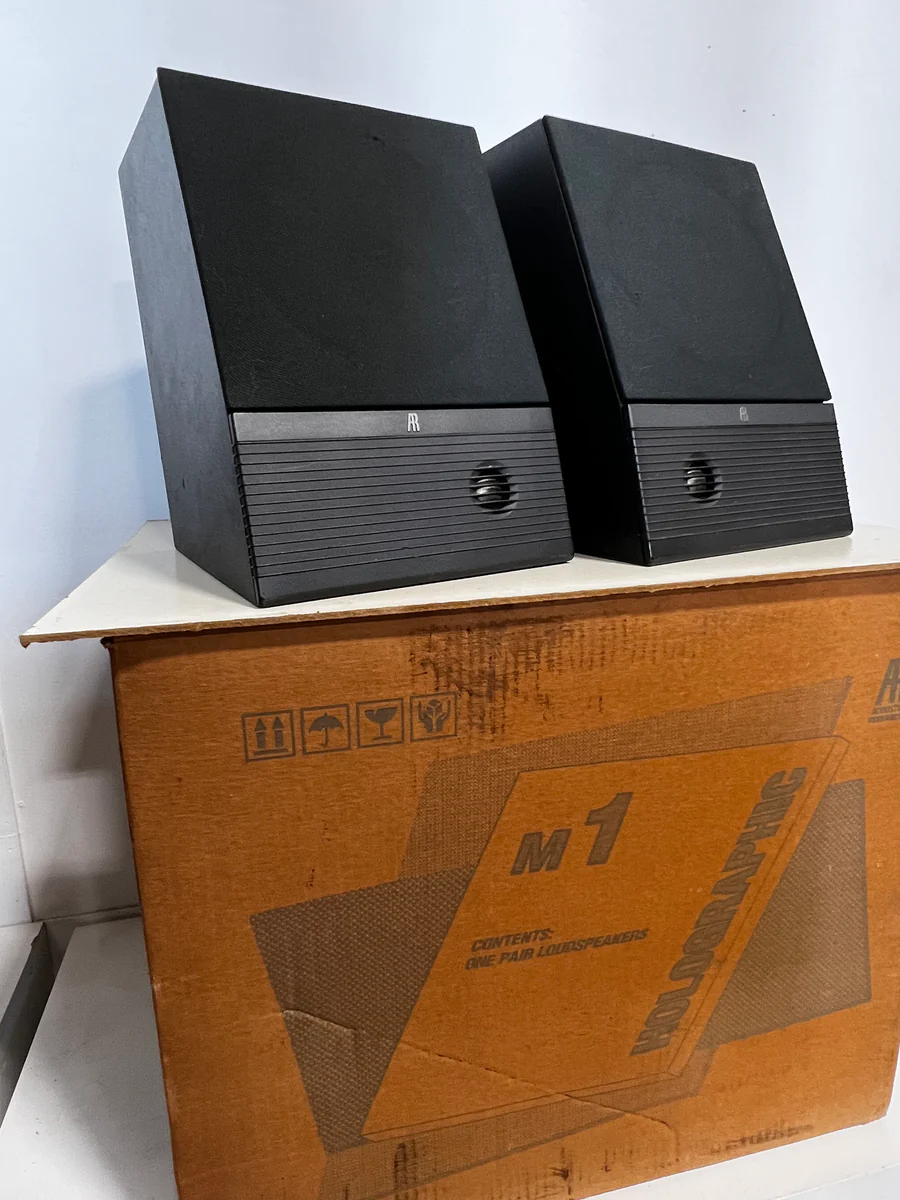 Acoustic Research M1 “Holographic Imaging” Bookshelf Speakers - SOLD