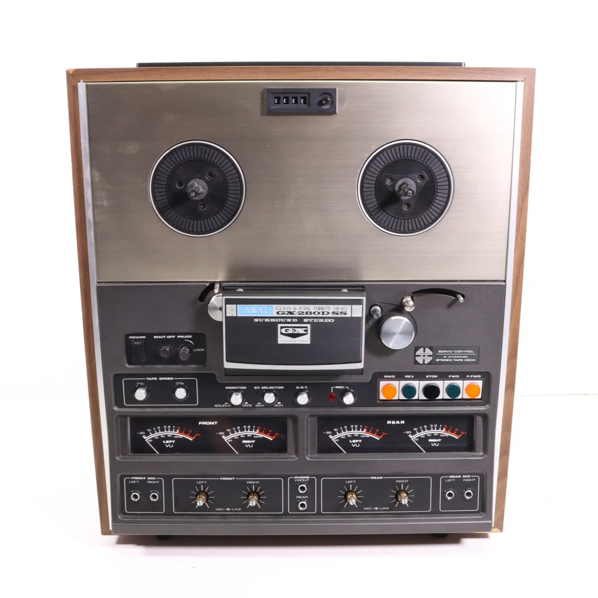 Akai GX-280D-SSReel-To-Reel Recorder Player Deck (HAS RECORDING ISSUES)