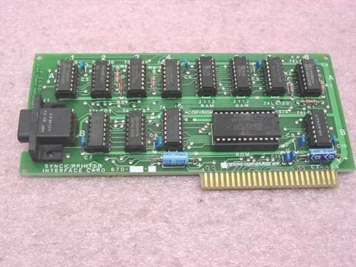 Apple 820-0027-01Sync Printer Interface Card Silentype