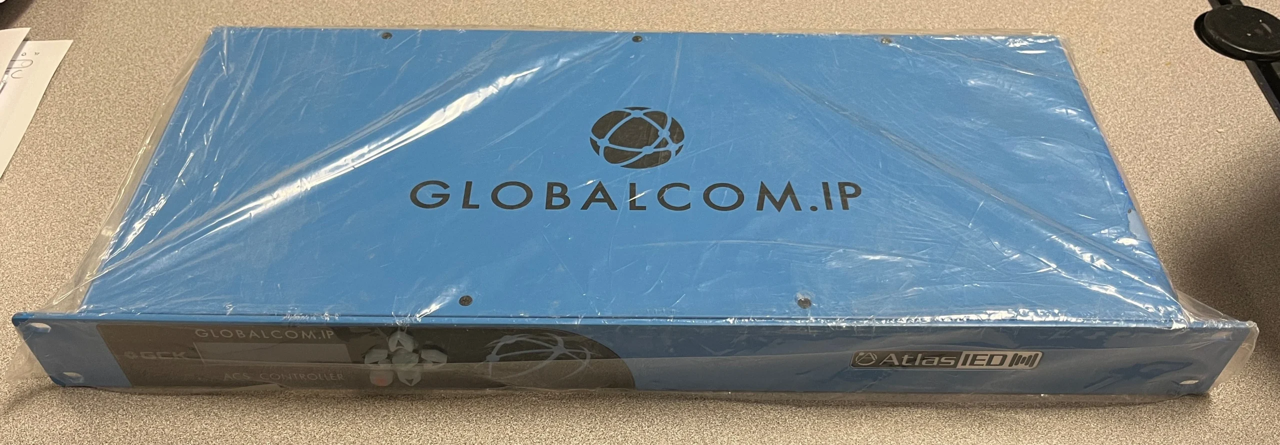 Atlas_Sound_GLOBALCOM_IP108_Top.webp Atlas Sound Announcement Control System GLOBALCOM IP108