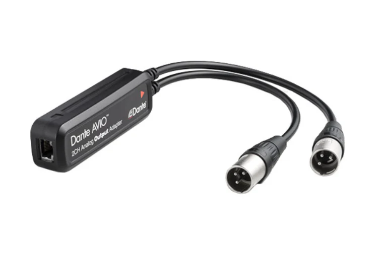 Audinate Dante AVIO 2-Channel Analog Output Adapter
