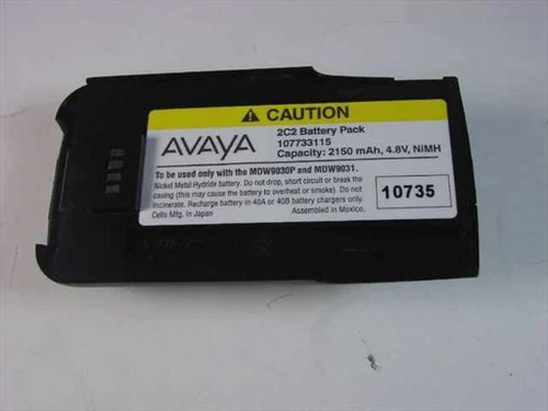 Avaya 1077331152C2 Battery Pack Capacity 2150 mAh, 4.8V, NiMH