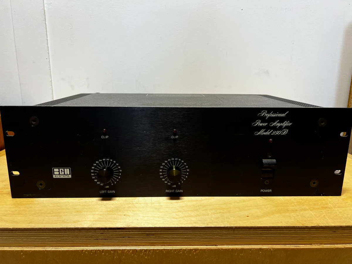 BGW 250D Professional Power Amplifier - SOLD