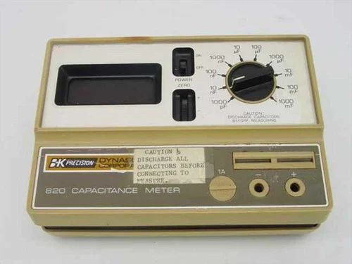 BK Precision 820Capacitance Meter - As is no power