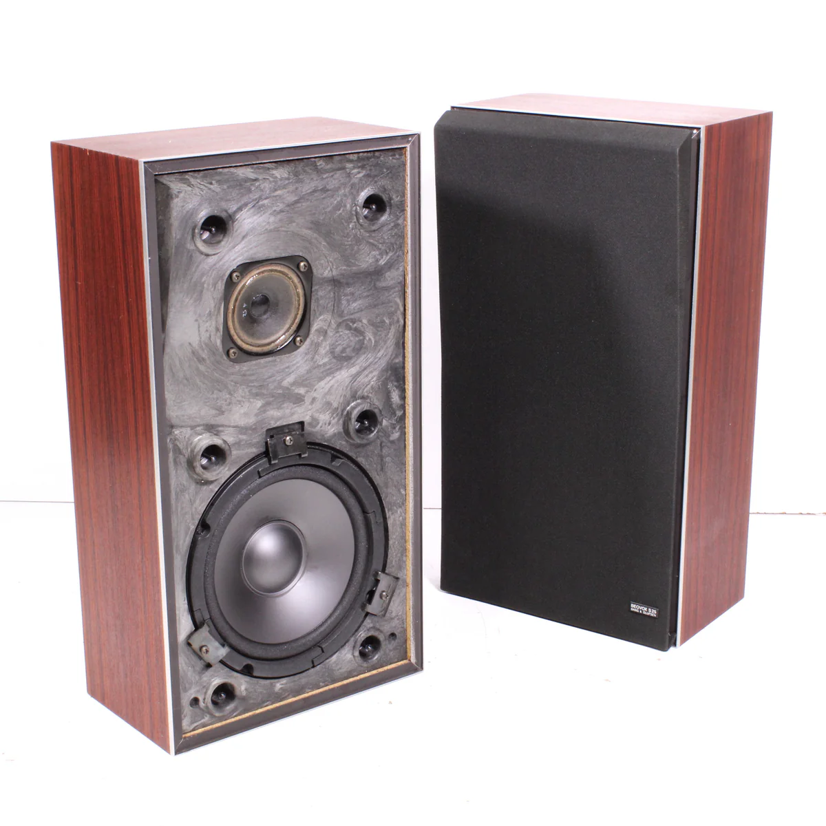 B&O Bang & Olufsen Beovox S25 2-Way Passive Loudspeaker Pair Wall-Mountable