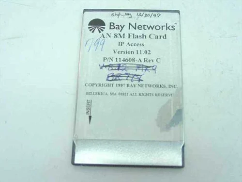 Bay Networks 114608-A8MB Flash Card - IP Access 11.02 - Rev C