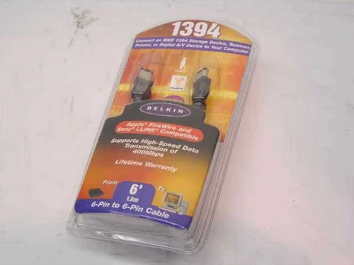 Belkin 1394Fire Wire 6-pin to 6-pin cable