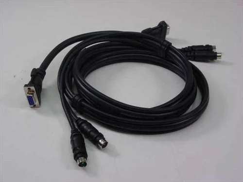 Belkin F3X1105-06 OmniView 6' All-In-One PS/2 KVM Cable