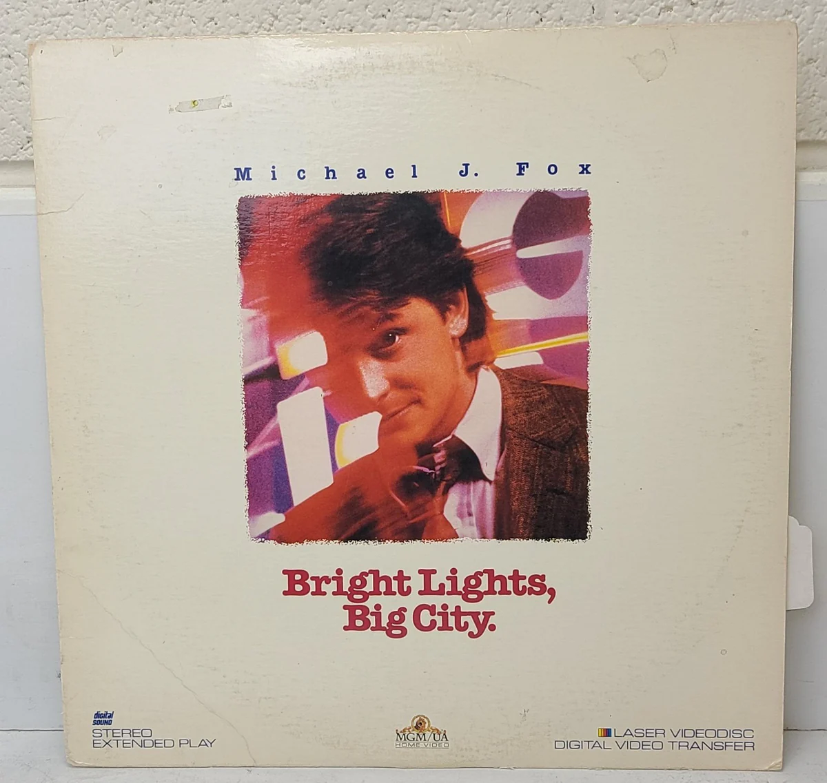Bright Lights, Big City with Michael J. Fox LaserDisc Movie