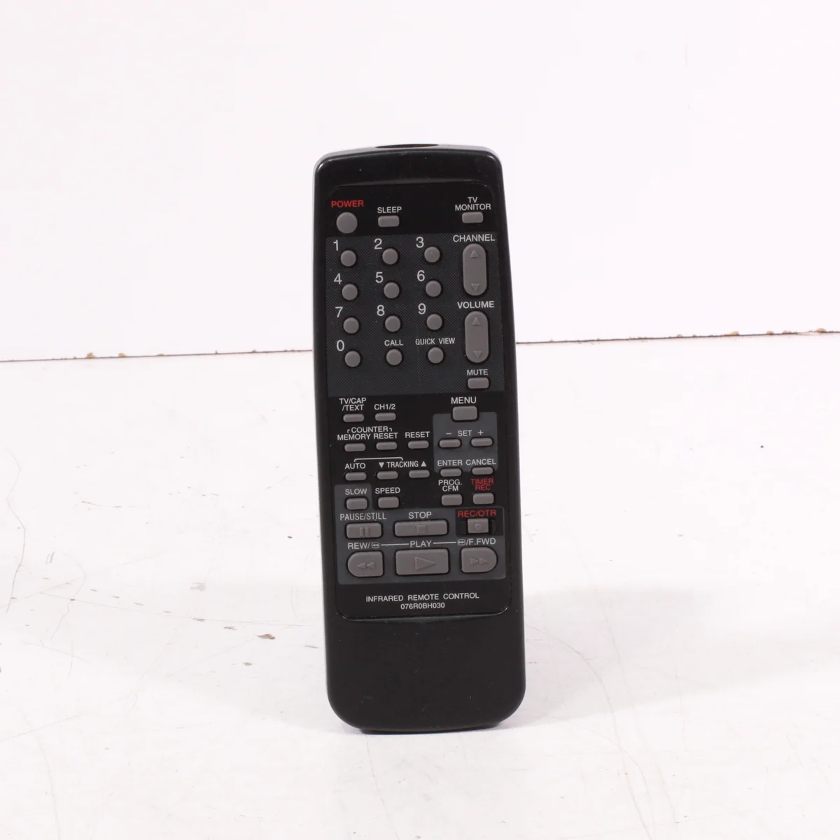 Broksonic 076R0BH030 Remote Control for TV/VCR Combo
