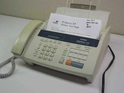 Brother Fax 770IntelliFAX 770 Home/Office Plain Paper Facsimile