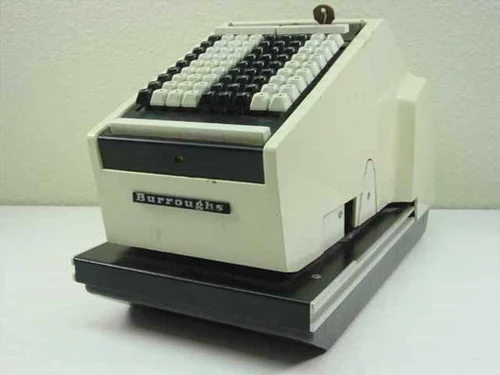 Burroughs 9929Check Writer