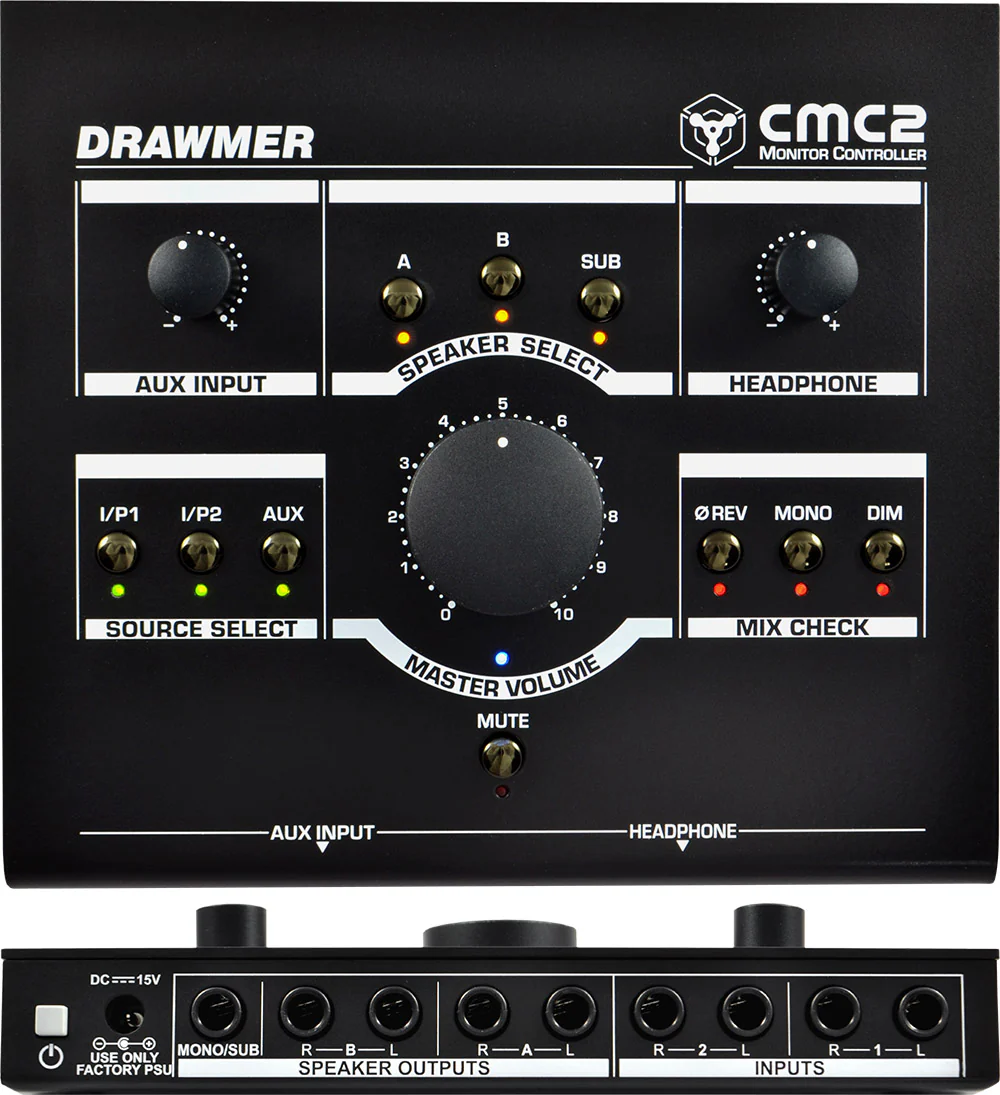 CMC2_large_6db92a31-dc46-4d2e-9f5e-d01d28513433.webp Drawmer CMC2 - Compact Monitor Controller