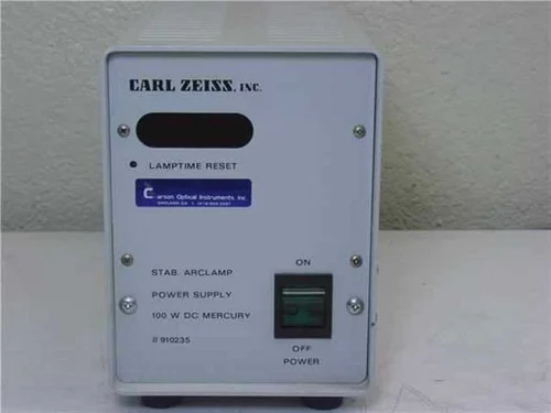 Carl Zeiss HBO 100Stab Arc Lamp Power Supply 100w DC Mercury