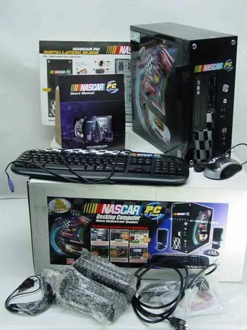 Cisnet NCD-3201Nascar PC Desktop Computer w/accessories