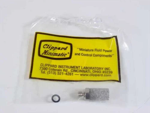 Clippard 15070Minimatic Miniature Stainless 10-32 Muffler