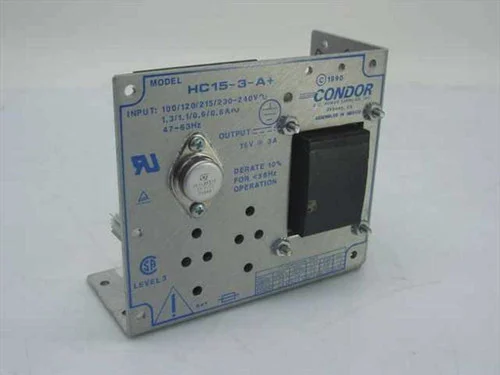 Condor HC15-3-A&Power Supply 15Volt 3 Amp