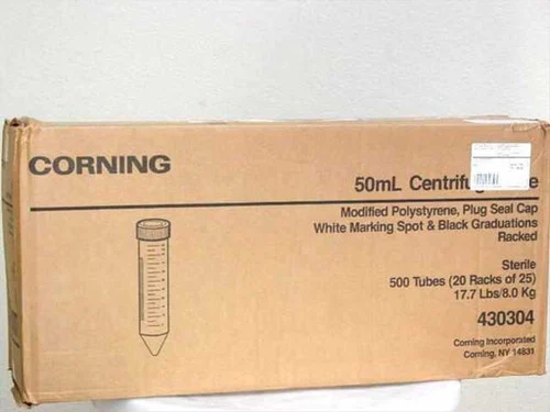Corning 43030450ml Centrifuge Tube - Case of 500 Qty - 25339-50